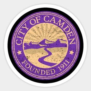 City of Camden (Worn) [Rx-Tp] Sticker